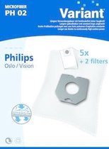 Philips Oslo / Vision microfiber stofzuigerzakken 5 stuks + filter