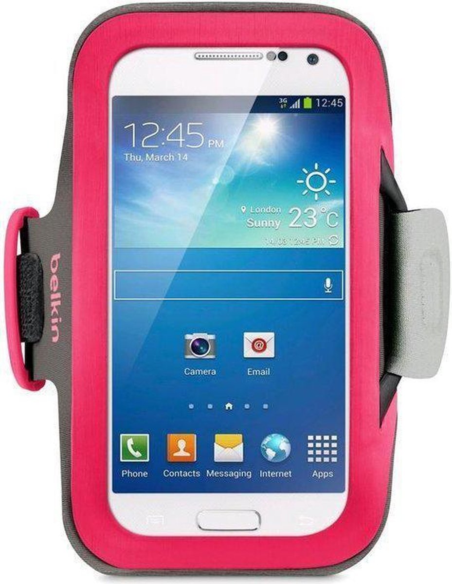 Belkin Slimfit Armband voor de Samsung Galaxy S4 mini (pink)