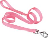 Adori Looplijn Nylon Roze - Hondenriem - 120x1.5 cm