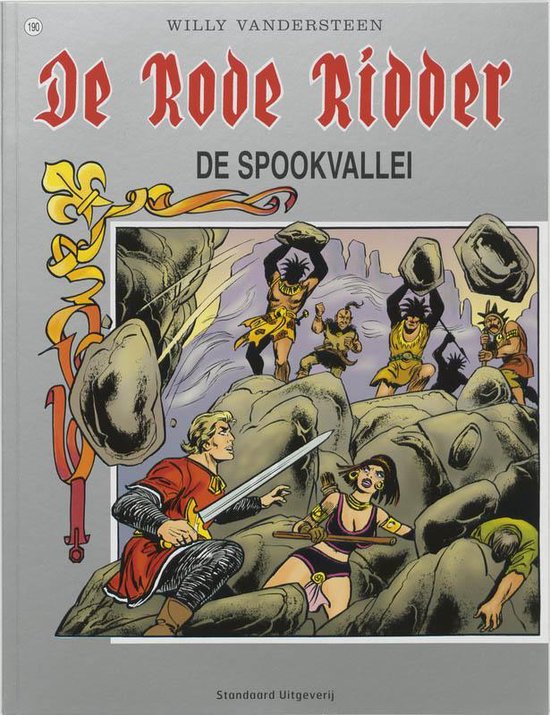Cover van het boek 'Rode ridder / 190 De spookvallei' van Willy Vandersteen