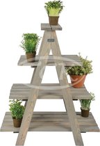 Houten planten ladder