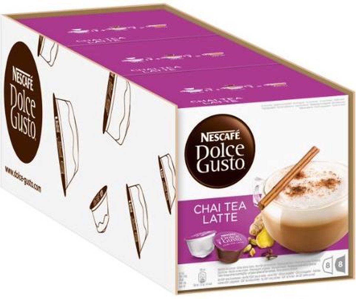 Nescafé Dolce Gusto Chai Tea Latte capsules - 48 koffiecups - NESCAFÉ Dolce Gusto