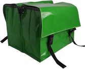 De Poort Luxe - Dubbele Fietstas - 46 l - Groen