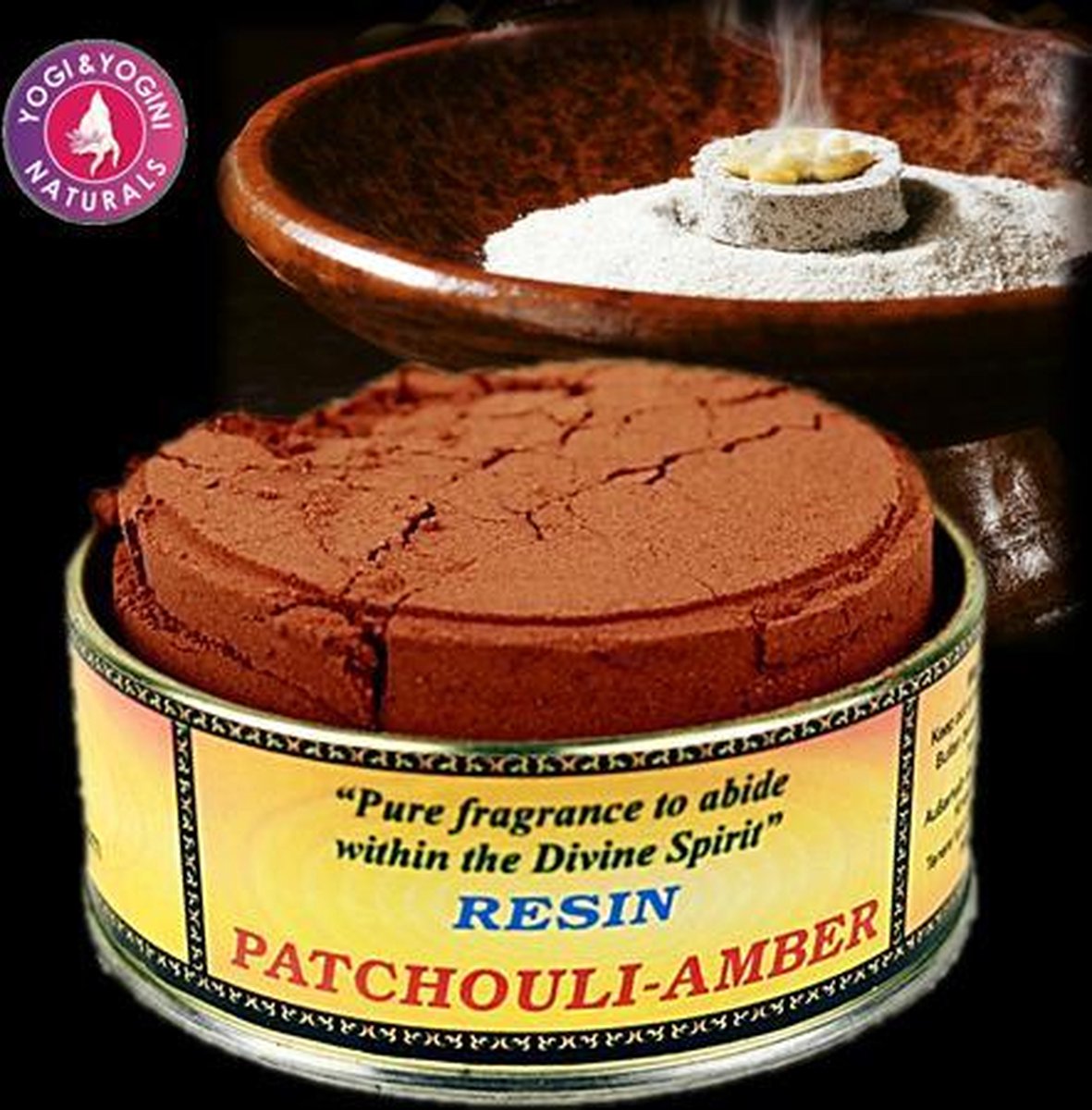 Goedkoopste Wierookhars Patchouli-Amber - 40 g