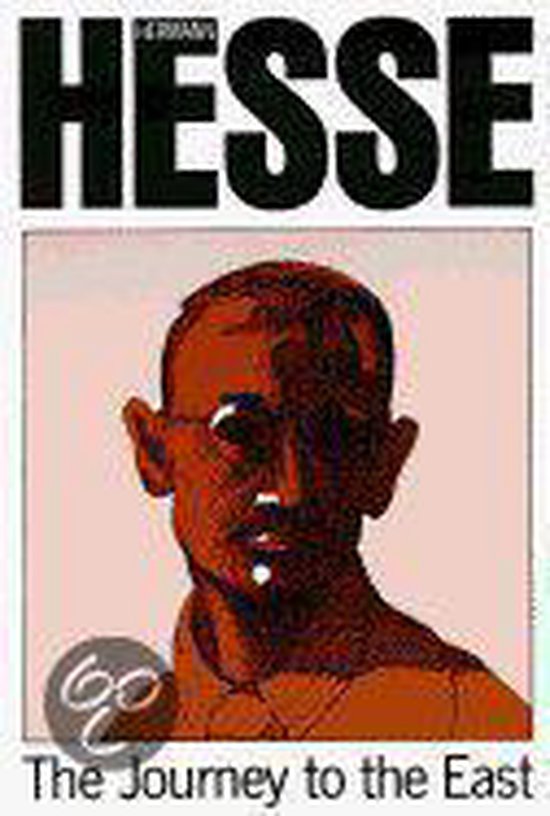 De cover van het boek 'The Journey to the East' met een illustratie van Hermann Hesse.