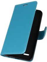 Turquoise Wallet Case Hoesje voor LG K10 2018