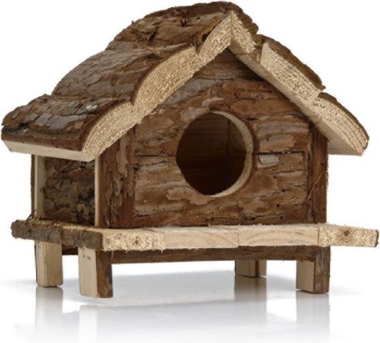 Beeztees Forest Chalet - Knaagdier - 15x15x16,5 cm