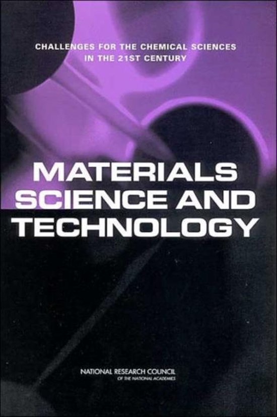 Materials Science and Technology 9780309085120 National Research