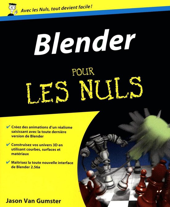 Informatique pour les nuls - Blender pour les nuls - cover