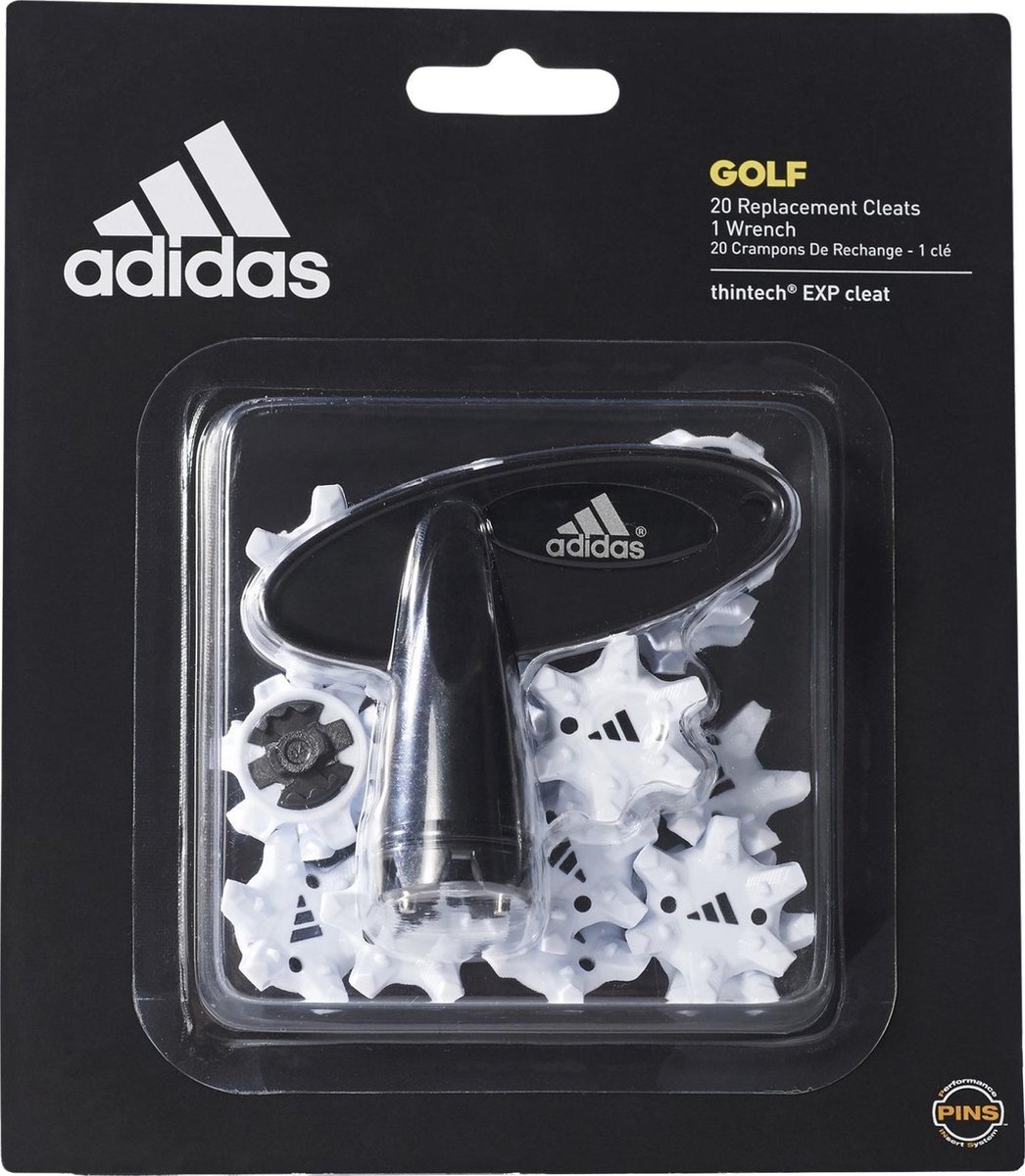 Adidas Golfnoppen Thintech Clamshell Wit 21-delig | bol.com