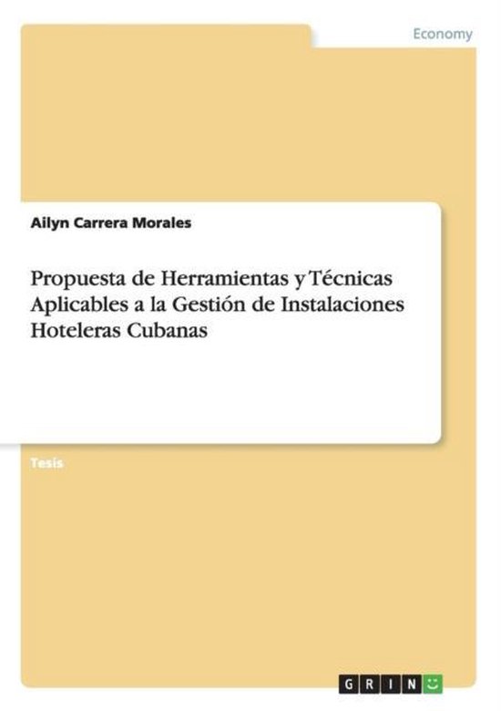 Propuesta de Herramientas y Tecnicas Aplicables a la Gestion ... - cover