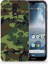 Nokia 4.2 TPU Hoesje Design Army Dark