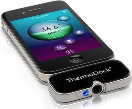 Medisana ThermoDock Infrarood Thermometer iPhone iPod iPad