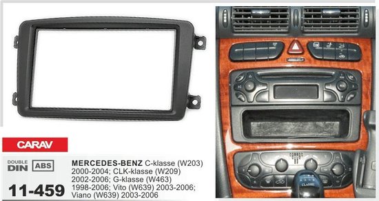 Autoradio 2din Frame W203 Classe C | bol