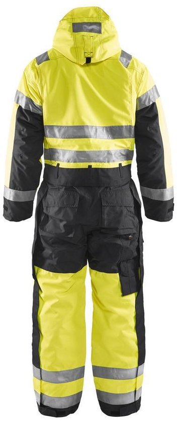 Blåkläder 6763-1977 Salopette d'hiver High Vis Yellow / Zwart taille 52