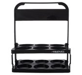 Avento de transport pliable Avento pour 6 Gourdes - Zwart