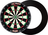 XQ Max - Razor 1 Bristle - dartbord - inclusief - dartbord surround ring - zwart