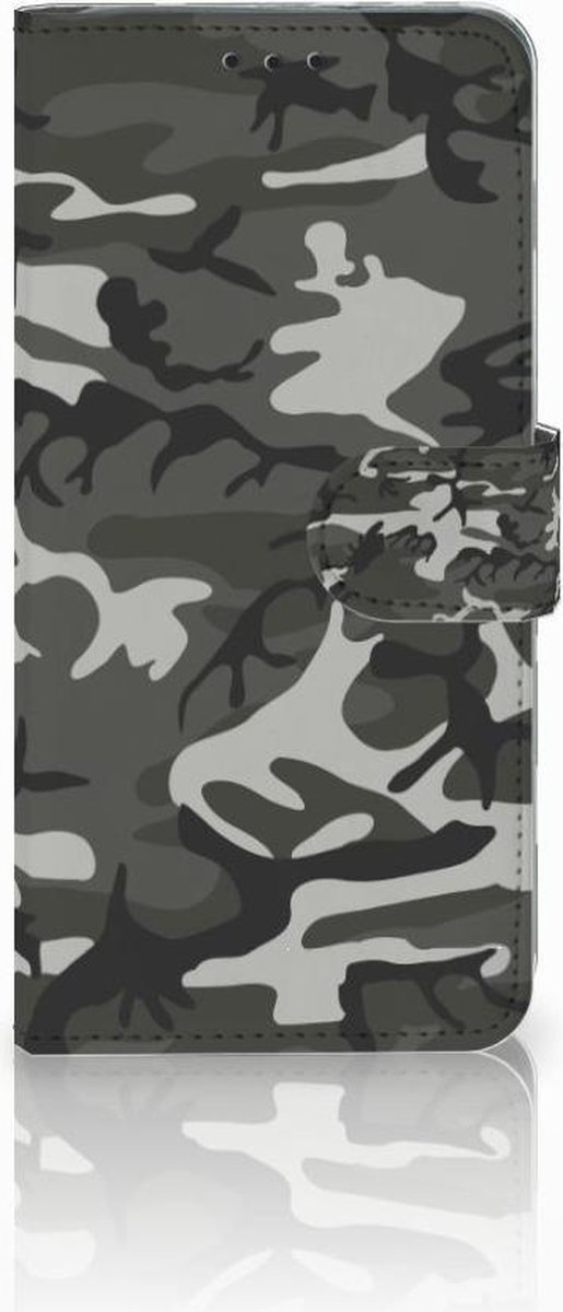 Book Case voor Samsung Galaxy S10 Plus Telefoon Hoesje Army Light