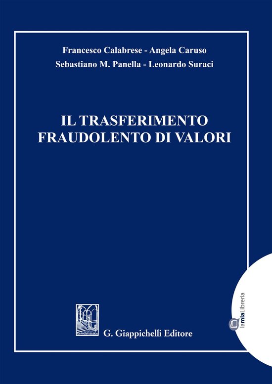 Il trasferimento fraudolento di valori - cover