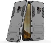 Armor Kickstand Back Cover - Samsung Galaxy S9 Hoesje - Grijs