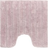 Casilin California - Antislip WC-mat - Toiletmat met uitsparing - 59x59cm - Misty pink