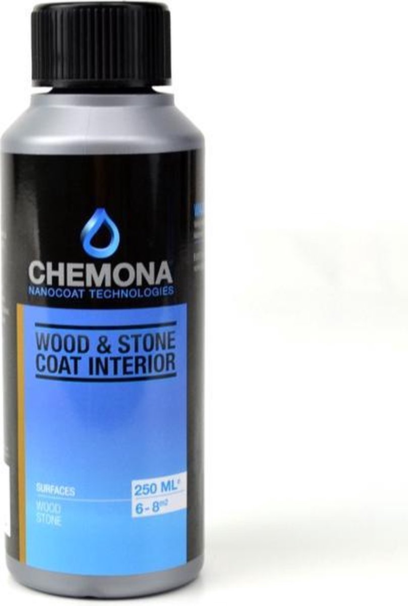 Nano Coat Wood & Stone Coat Interior 250ml, hout bescherming, impregneren, vuilafstotend