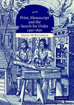 Print, Manuscript And the Search for Order, 14501830