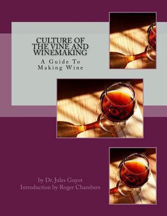 Culture of the Vine and Winemaking - cover
