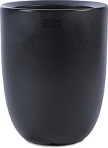 Otium bloempot dubbelwandig Amphora 45 cm  zwart