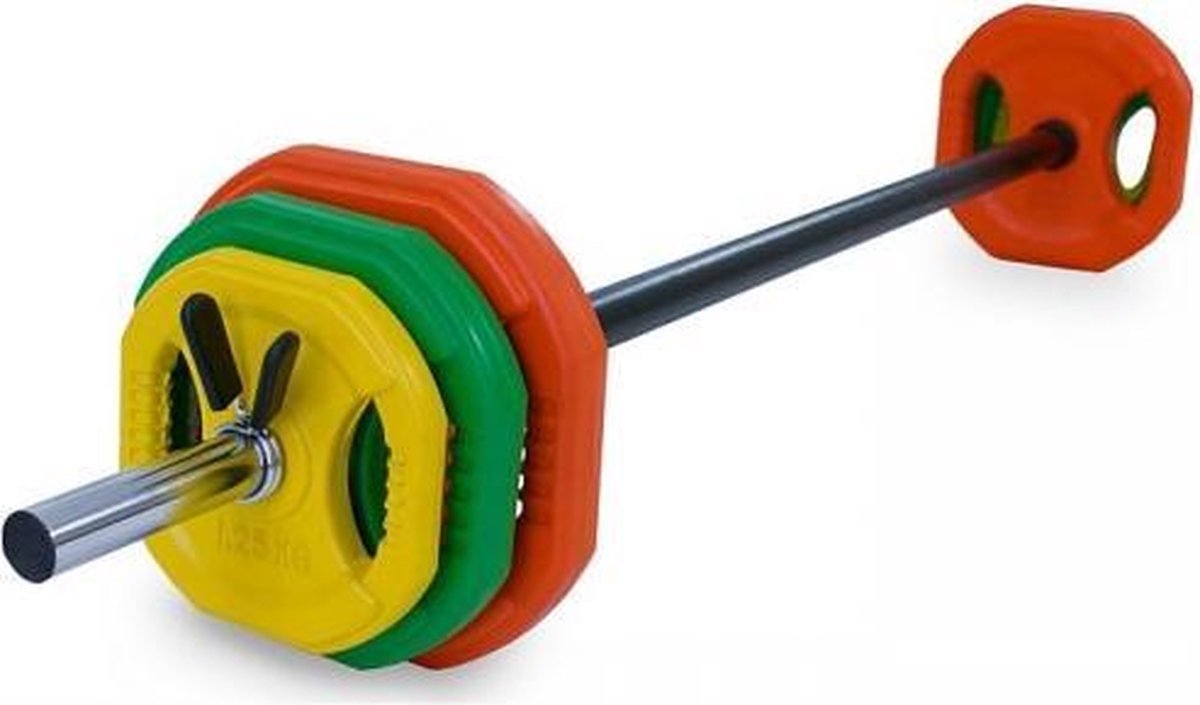 Sportbay® Studio aerobic pump set 2-20 kg (30 mm) | Professionele halterset  20 kg |... | bol.com