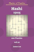 Master of Puzzles - Hashi 200 Puzzles 15x15 Vol. 10