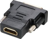 Akasa DVI-D - HDMI Zwart