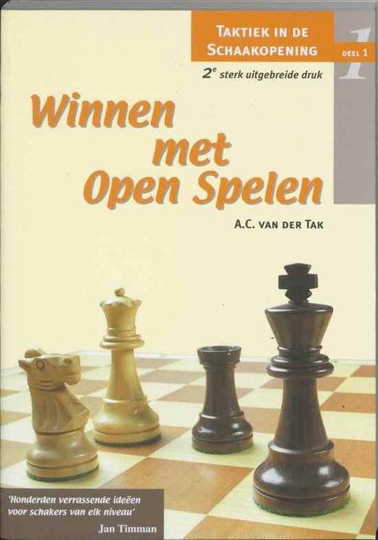 Taktiek In De Schaakopening Winnen Met Open Spelen - cover