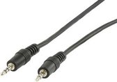 HQ - HQB-006 - 3.5mm audio kabel, 5m, zwart
