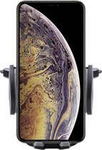 Shop4 - iPhone Xs Max Autohouder Verstelbare CD Houder Zwart met Draaiklem Zwart