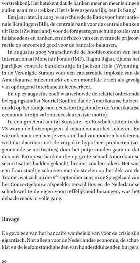 De schaduwelite voor en na de crisis