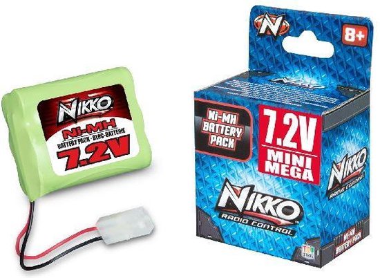 Nikko Mini Mega Pack Ni-mh 7.2v Batterij