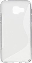 Samsung Galaxy A3 2016 TPU Case Grijs met S-Shape, SM-A310