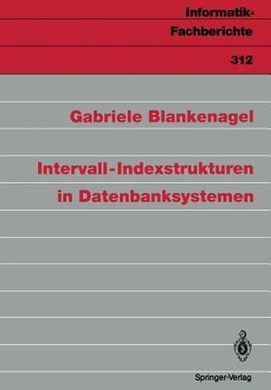 Intervall-Indexstrukturen in Datenbanksystemen - cover