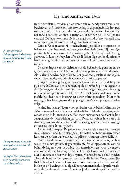 Het ooorspronkelijke Reiki handboek van dr. Mikao Usui