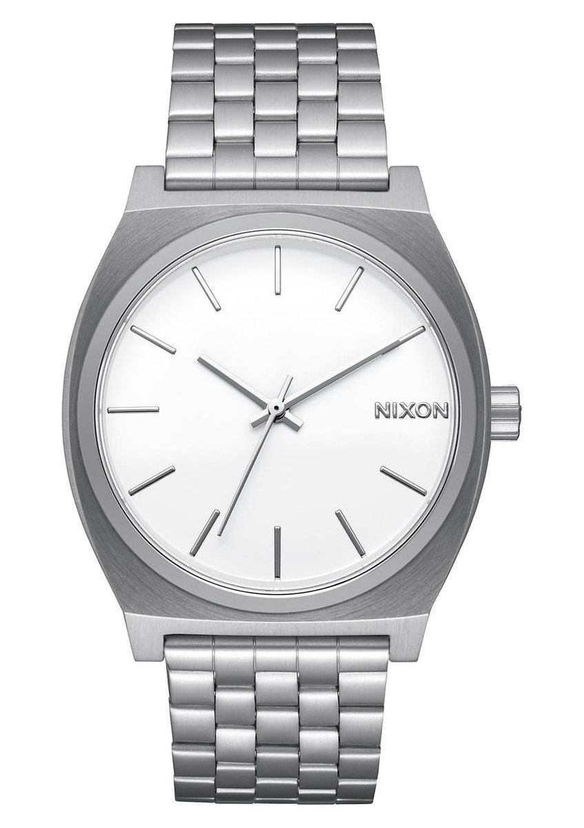 Nixon The Time Teller White-Silver horloge A045100