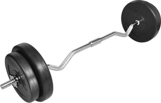 Halterstang 30kg - Barbell stang - Fitness stang | bol.com