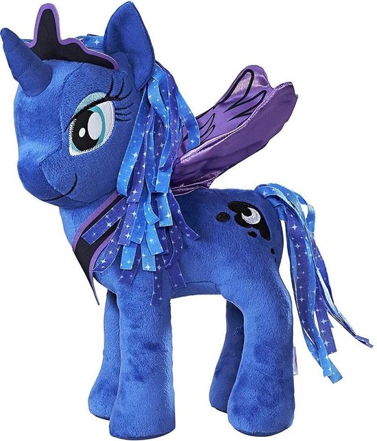 Hasbro Knuffel My Little Pony: Luna 33 Cm Blauw | bol.com