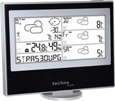 Weerstation - Inc. Buitensensor - Radio gestuurde klok - Binnen/buiten temperatuur en luchtvochtigheid - Datum - Windmeter - Weersvoorspelling/omstandigheden - Technoline WM 5200