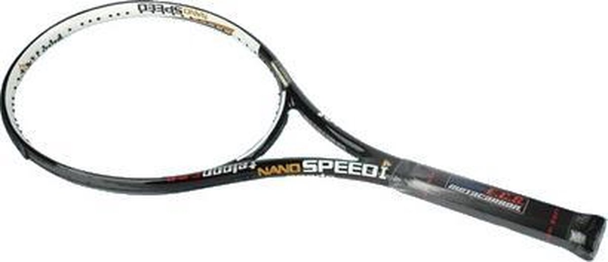 Teloon NanoSpeed tennis racket super kwaliteit voor een budget prijs inclusief hoes en bespanning naar keuze uit ons assortiment!