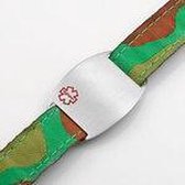 Medische ID (kinder)armband - Camouflage Print