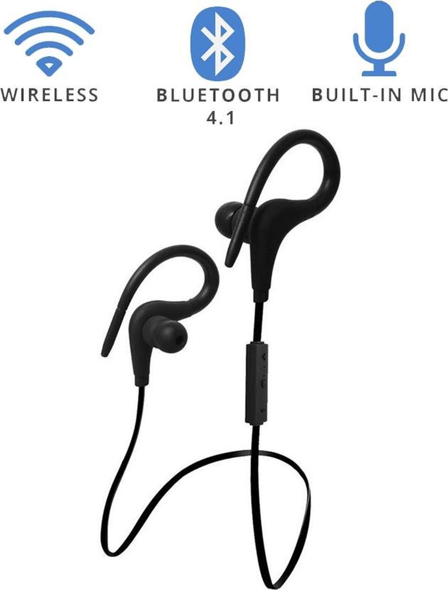 Bluetooth 4 1 In Ear Oortjes Wireless Headset Headphone Oortje Oordopjes Bol Com