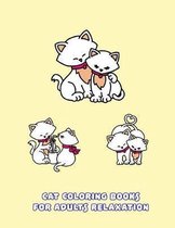 Cat Coloring Books For Adults Relaxation