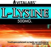 VitaTabs L-lysine - 500 mg - 100 tabletten  - Voedingssupplementen