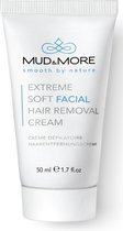 Mud & More Extreme Soft Facial Hair Removal Cream Ontharingscrème 50 ml